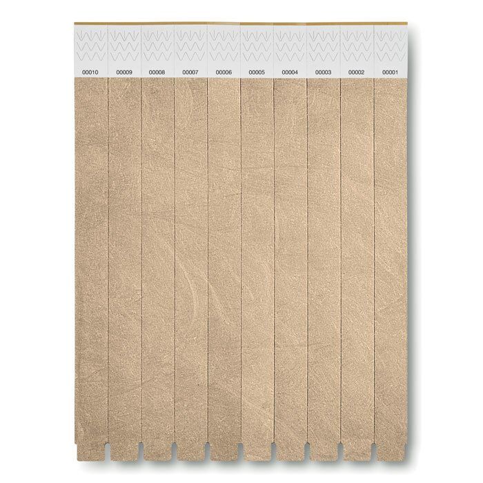 MO8942_10A TYVEK Wristband Supplier DUbai Golden