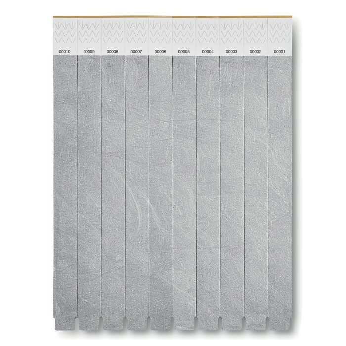 MO8942_10A TYVEK Wristband Supplier Grey