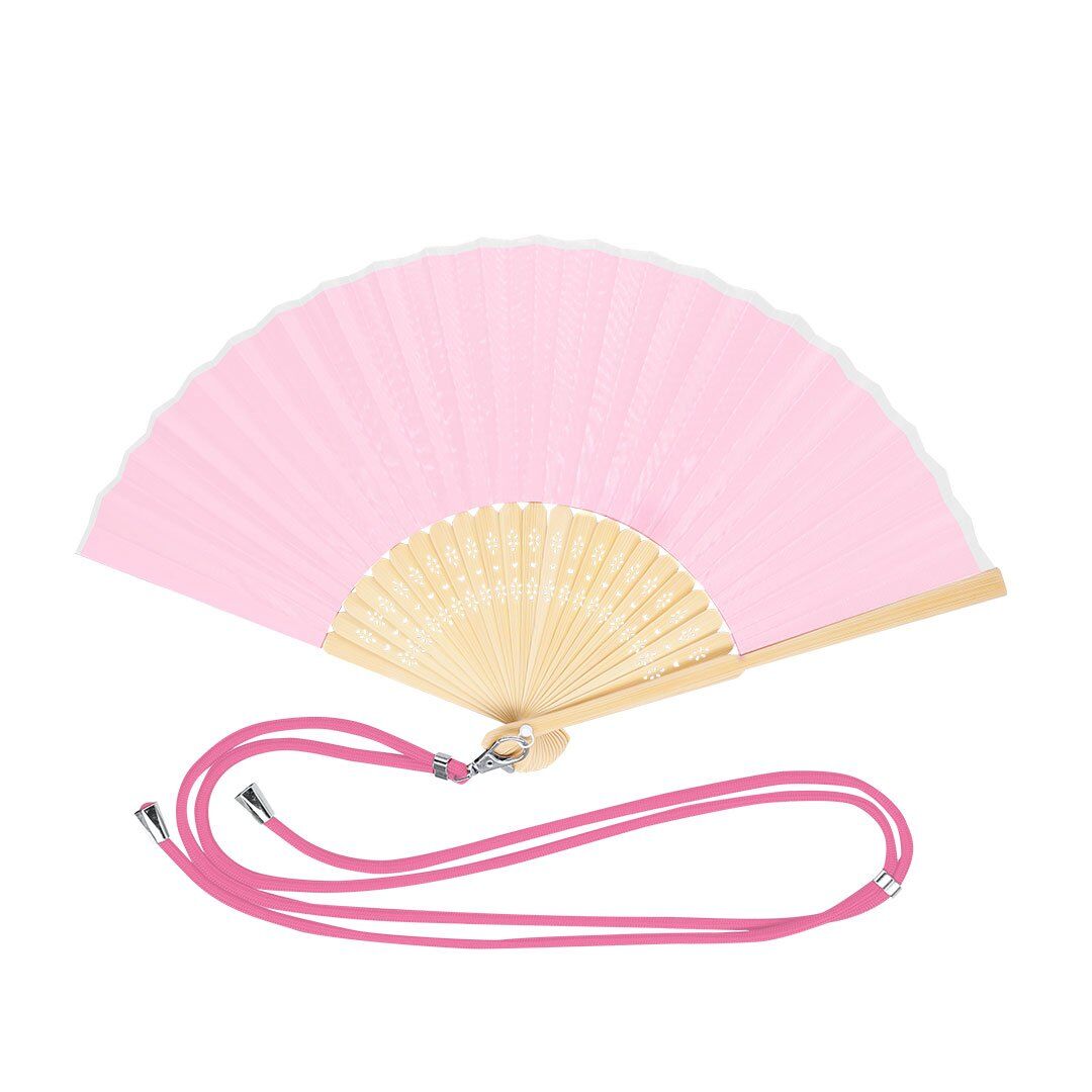2corproate gifts dubai 1907-000-10 12 Hand fan with carbiner and role
