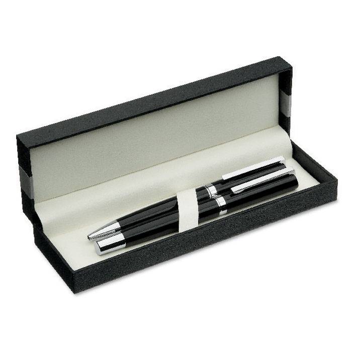 mo8216-03 Gift set with pen Black gift set with box