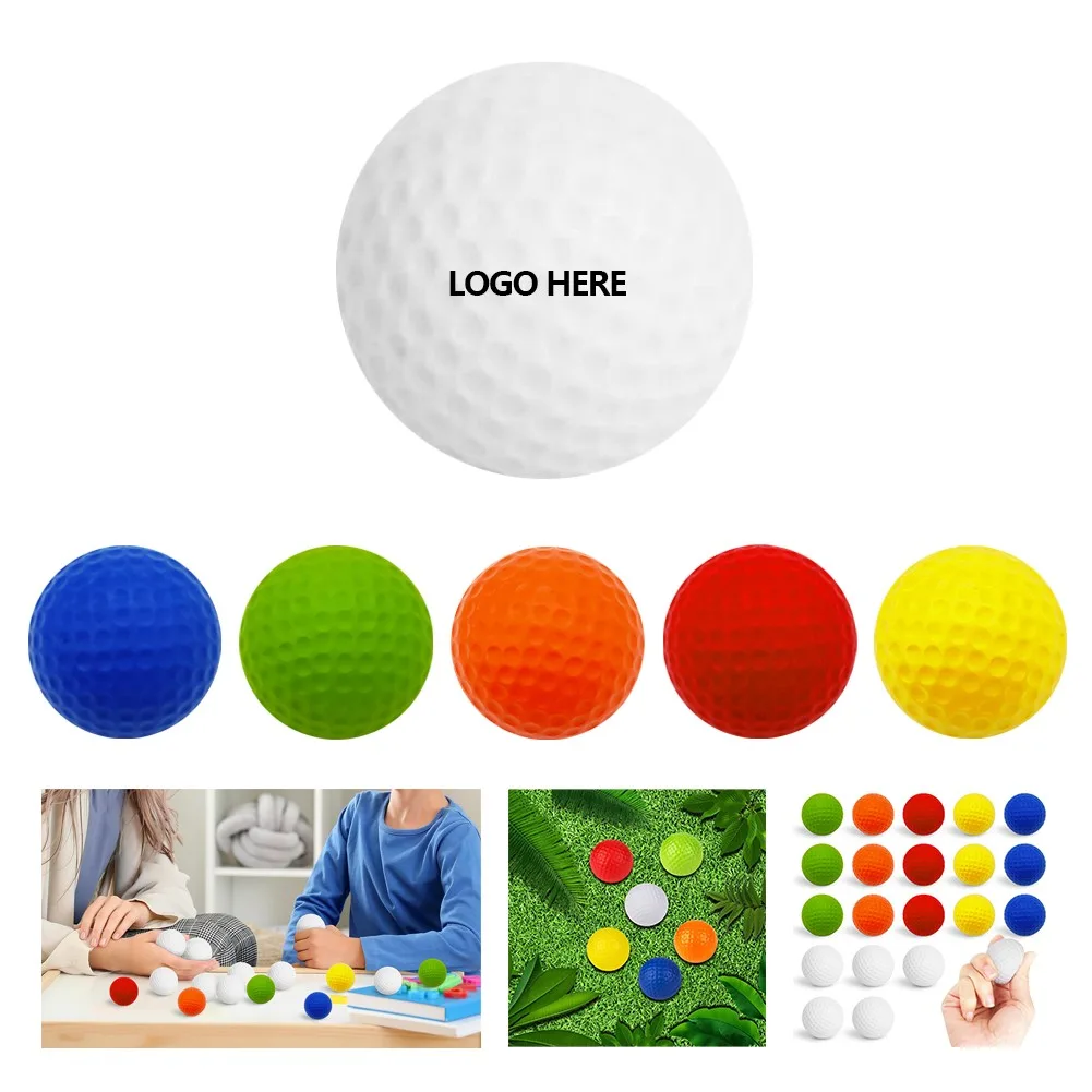 Golf Stressball Size-6cm Golf Stress ball with logo printing (Size 6cm)