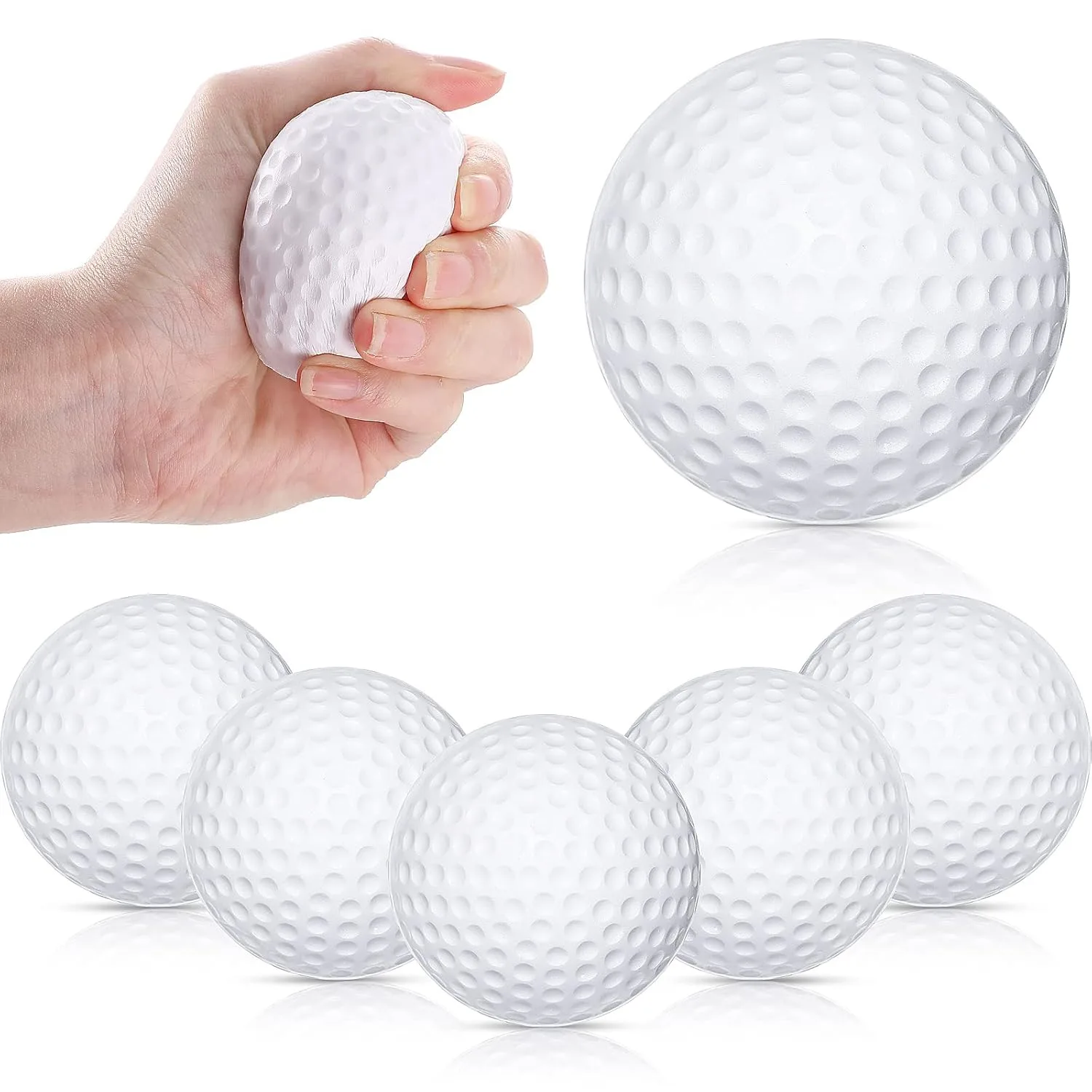Golf Stressball Size-6cm Golf Stress ball with logo printing