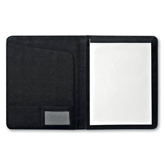 A4 leather portfolio with metal logo plate-MO7163 1 A4 leather portfolio with metal logo plate-MO7163