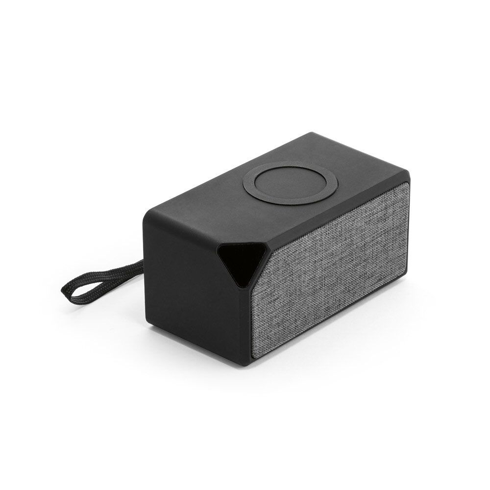 97933_set Portable speaker and wireless charger