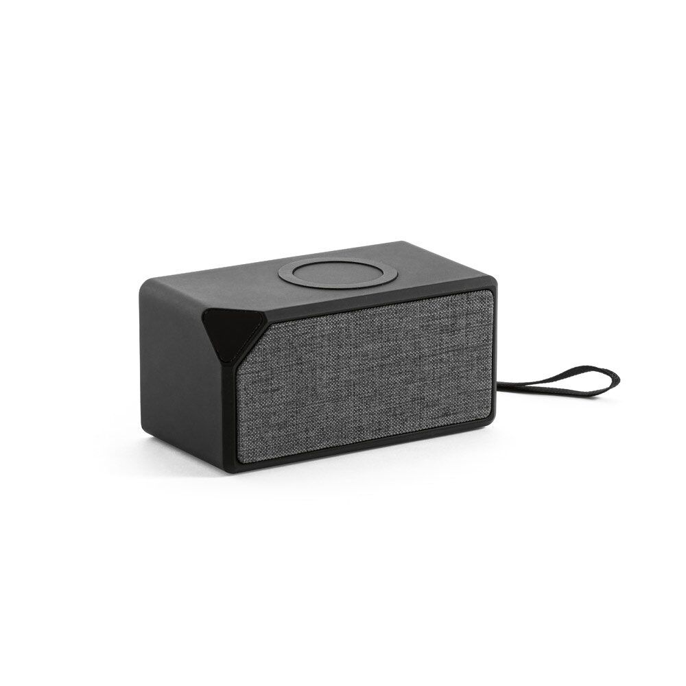 97933_set Portable speaker and wireless charger