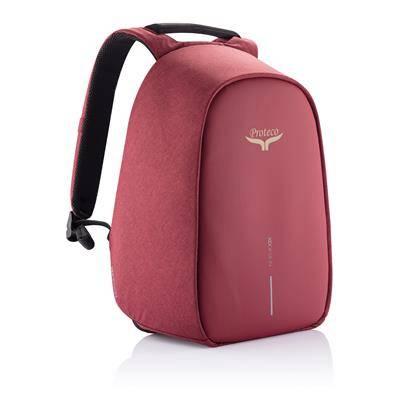 XDDESIGN BOBBY HERO Anti-theft Backpack in rPET material Red (2) Red color anti theft backpack high value