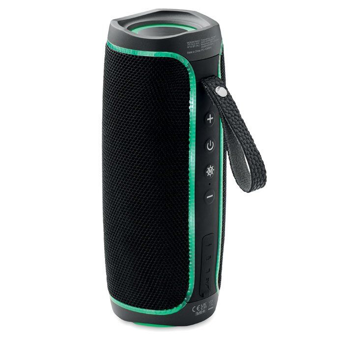mo6662-03-print-freshblue Bluetooth speaker with green light