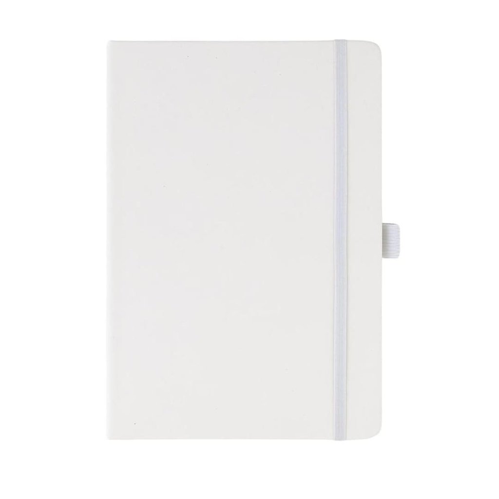 JURSI - A5 PU Cover Notebook - Black White A5 pu notebook