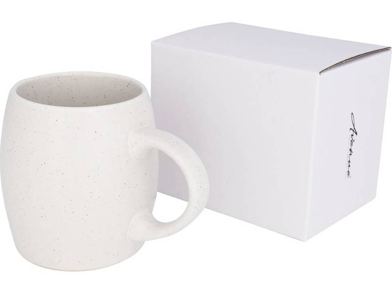 Stone ceramic mug 1 Stone Ceramic Mug White Corporate Gifts Dubai