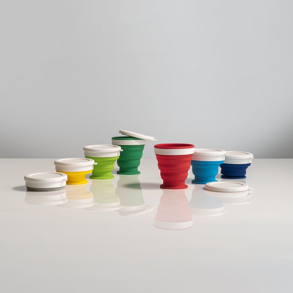 ASTRADA. Foldable travel cup 94762_set ASTRADA. Foldable travel cup