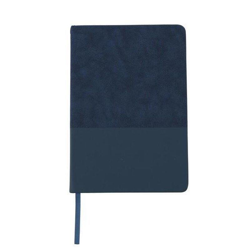 LYSS - Santhome® A5 Thermo PU Hard Cover Notebook - Blue_ (2) LYSS - Santhome® A5 Thermo PU Hard Cover Notebook - Blue