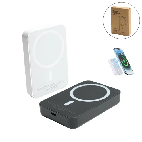 MagSafe 10,000 mAh Wireless Power Bank Fast 15W Charging - Al Hadiya Dubai MagSafe 10,000 mAh Wireless Power Bank – Fast 15W Charging by Al Hadiya Dubai
