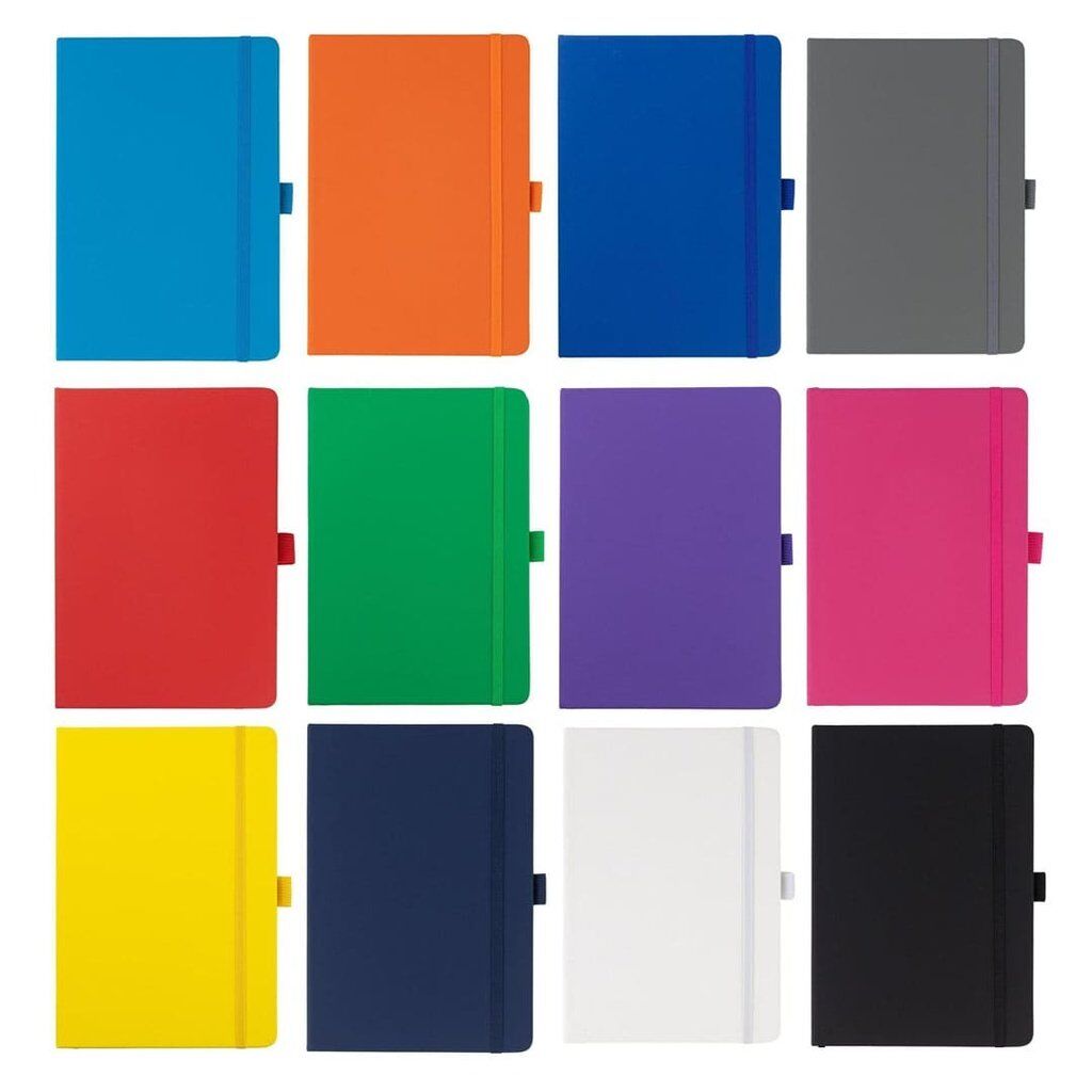 JURSI - A5 PU Cover Notebook - Black 13 color of PU notebook