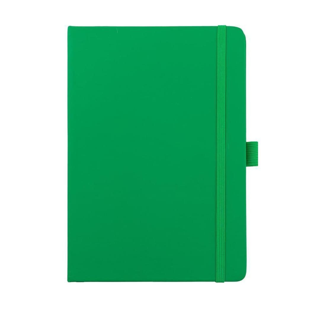 JURSI - A5 PU Cover Notebook - Black Green A5 PU notebook