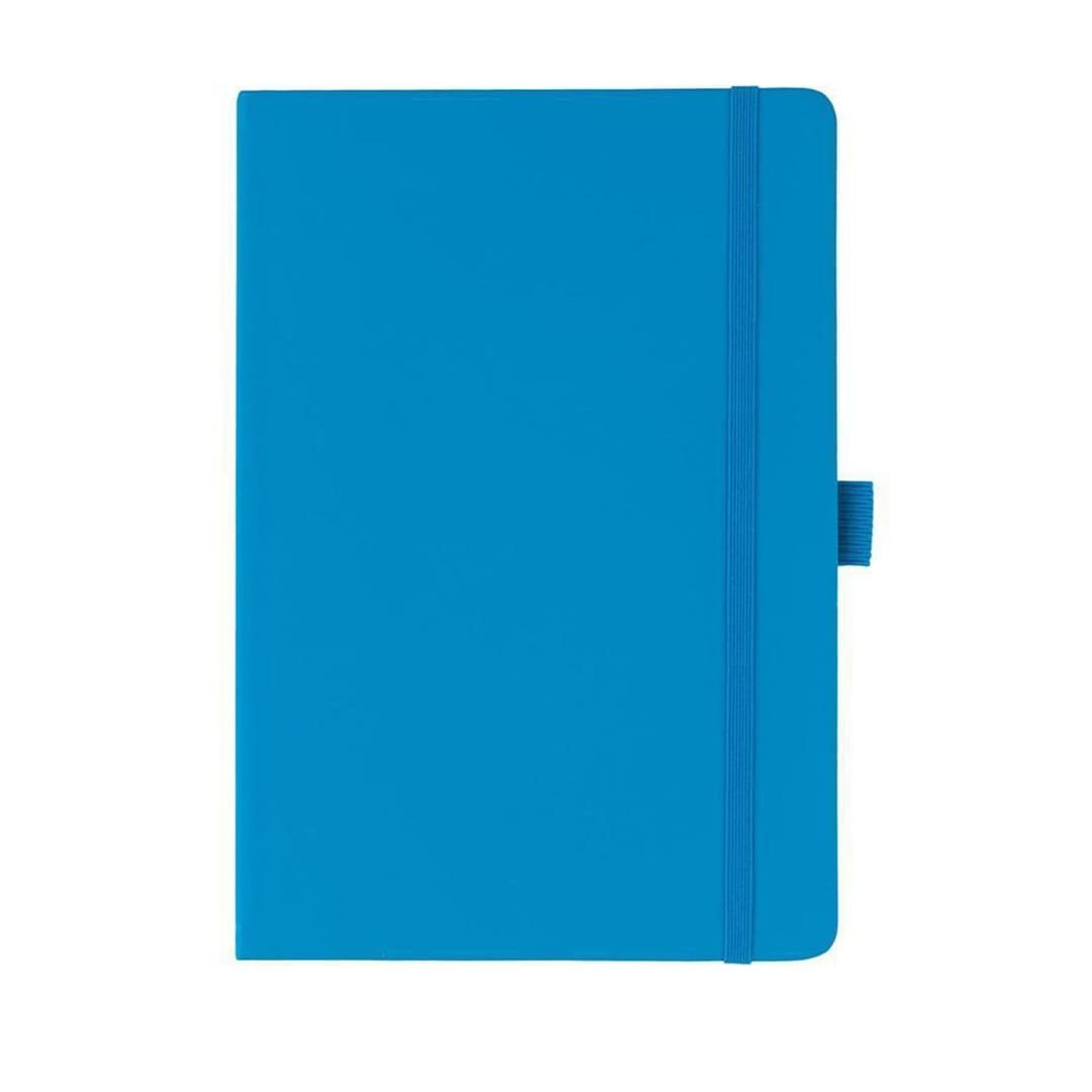 JURSI - A5 PU Cover Notebook - Black Blue A5 PU notebook
